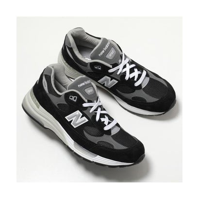 ニュー平衡にする New Balance New Balance スニーカー U992BK 置き目撥ねのける Made インチ USA （BK/黒いこと他）