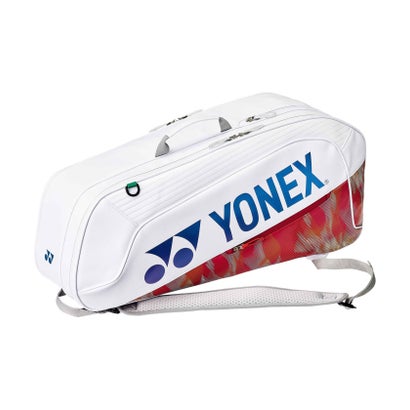 ヨネックス YONEX ヨネックス YONEX テニス ラケットバッグ 6 BAG2642RY （011 ホワイト）