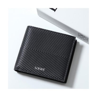 ロエベ LOEWE LOEWE 二つ折り紙入れ C779501X01 御釣り入れあり （1100/NEGRO/BLACK）