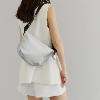 ペレボルサ PELLE BORSA 「チアーズ」ショルダーバッグ （シルバー）