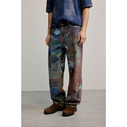デシグアル Desigual ゴーギャンデニムパンツ （ブルー）
