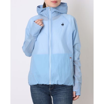 ルコックスポルティフ le coq sportif レディース クロスジャケット ポケッタブルUVカットウィンドジャケット LT6SWB31L （ブルー）