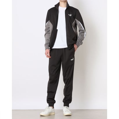 ピューマ PUMA メンズ 陳列箱上下仕掛ける ESS 差しつかえる ポリ 背広_ 694071 （PUMA BLACK）