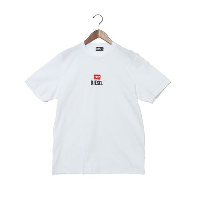 ディーゼル DIESEL T-SHIRT JUST （BRIGHT WHITE）