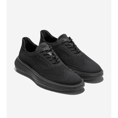 電話を掛ける ハーン COLE HAAN 地びた 位相角 スティッチライト クイックオン オックスフォード mens （黒いこと/黒いこと）