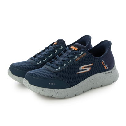 スケッチャーズ SKECHERS スリップインズ：ゴーウォーク フレックス ウォータープルーフ （ネイビー）