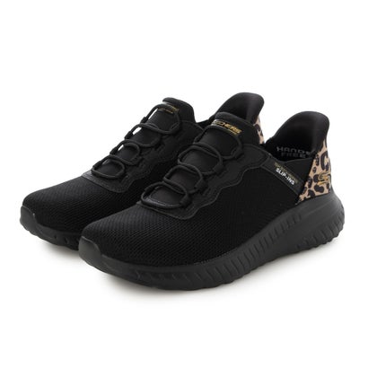 スケッチャーズ SKECHERS スリップインズ：ボブス スポート スクワッド カオス-シーズ ジ アワー （ブラック）