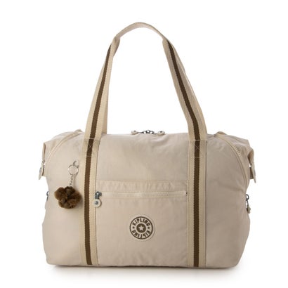 キプリング Kipling ART M B4サイズ トートバッグ、トラベルバッグ （Soft Sand）