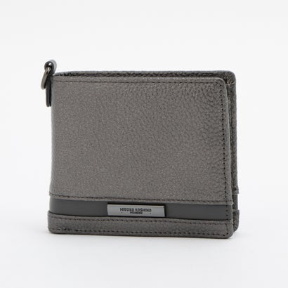 ヒロココシノオム HIROKO KOSHINO HOMME シュリンク牛革 異素材ライン 二つ折り財布 （ガンメタ） 4,182円