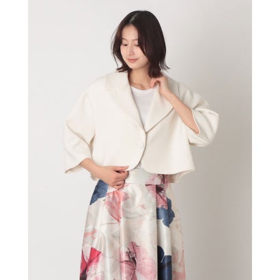 リナシメント RINASCIMENTO ステンカラーショートジャケット（Bianco） 15,107円