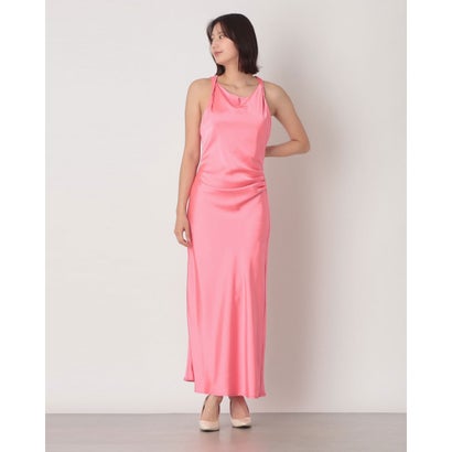 リナシメント RINASCIMENTO ドレープタックウエストマキシワンピース （Rosa Camelia）