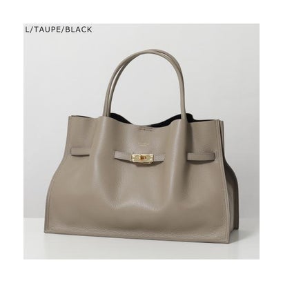 ヴィオラドーロ VIOLAd\u0027ORO VIOLAd\u0027ORO トートバッグ TRERO L V-1497 イタリアンなめし革 （L/TAUPE/BLACK/グレージュ）