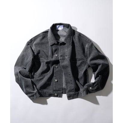 メゾンクラブ MAISON CLUB Boxy fit Denim Jacket （グレー）