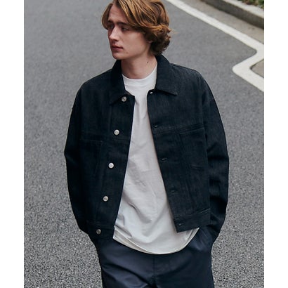 メゾンクラブ MAISON CLUB Boxy fit Denim Jacket （ブラック）