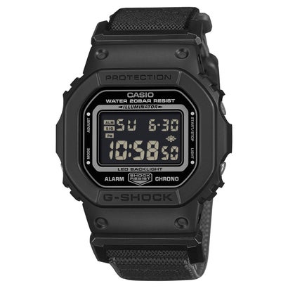 【G-SHOCK】NEW CLOTH BANDシリーズ / DW-5600MNC-1JF （ブラック）