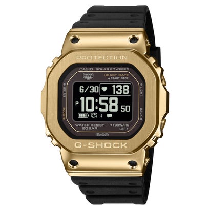 【G-SHOCK】G-SQUAD / ハートレートモニター / GM-H5600-9JR （ゴールド×黒いこと