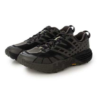 ホカオネオネ HOKA ONE ONE メンズ トレッキング シューズ スピードゴート 2_SPEEDGOAT 2 1162710 （BLACK / ASPHALT GREY）