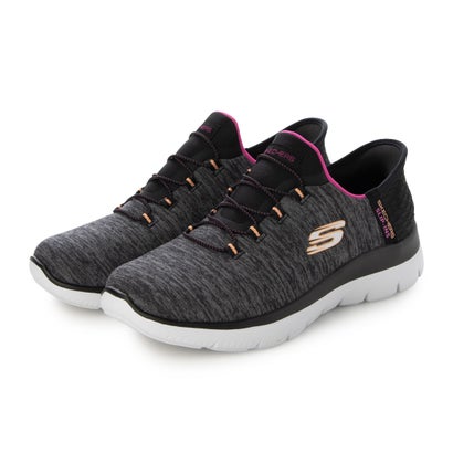 スケッチャーズ SKECHERS スリップインズ：サミッツ - ダズリング ヘイズ （ブラック×マルチ）