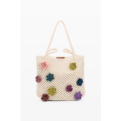 デシグアル Desigual 花柄クロシェバッグ （マルチ）