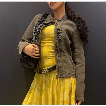 デシグアル Desigual フロントジッパージャケット （グリーン） 20,519円