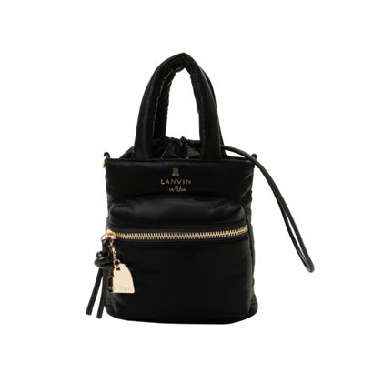 ランバン オン ブルー LANVIN en Bleu ボンボン 2wayミニショルダーバッグ （ブラック）