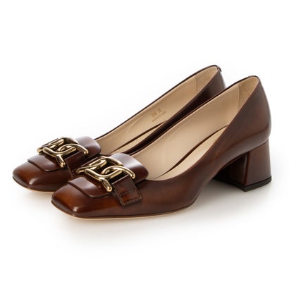 トッズ TOD\u0027S CUOIO T50 QUAD 96K CAT. MET MED. （BROWN）