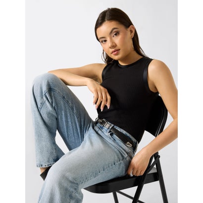 ゲス GUESS CHARLINE Top （JBLK）