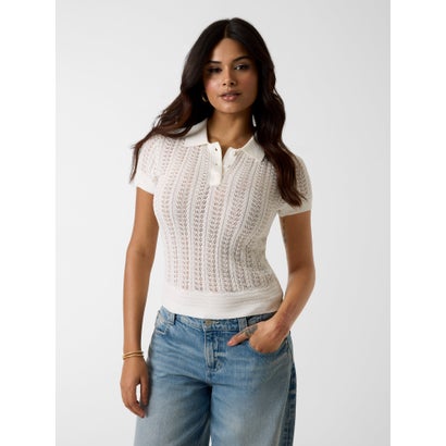 ゲス GUESS VIENNA Pointelle Polo （G1O6）