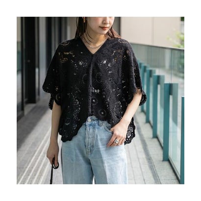 トラッゾドンナ TORRAZZO DONNA TORRAZZO DONNA ニット 6265-565 2way クロシェ (19/BLACK/ブラック)|LOCOMALL(ロコンド公式ストア)