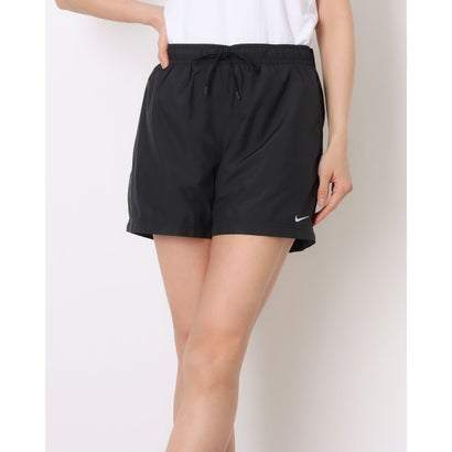 ナイキ NIKE レディース ウインドハーフパンツ ナイキ ウィメンズ NSW MR エッセンシャル ウーブン ショート FV7558010 （ブラック/(ホワイト)）