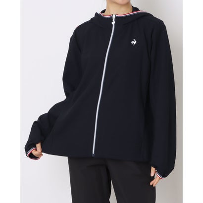 ルコックスポルティフ le coq sportif レディース 長袖ジャージジャケット ヘランカUVカットシャツパーカー LT6SSW20L （ネイビー）