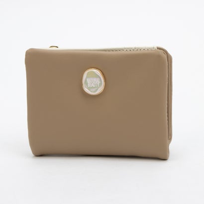 ナチュラルビューティー バッグアンドウォレット NATURAL BEAUTY BAG & WALLET ソワ 2つ折り財布 （ベージュ）｜LOCOMALL（ロコンド公式ストア）