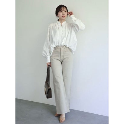 アニュアンス anuans 【26SS】Wide leg denim （BEIGE）｜LOCOMALL（ロコンド公式ストア）