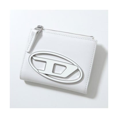 ディーゼル DIESEL DIESEL 二つ折りがま口 1DR BI-FOLD ZIP II X09888 PR818 （T1003/白いこと） バッグ・小物・ブランド雑貨-その他