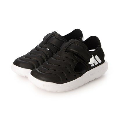 アディダス adidas ジュニア スポーツサンダル ADウォーター_26SS ウォーター サンダル 2 サンダル 子ども用 JP9417 （コアブラック/フットウェアホワイト/コアブラック）