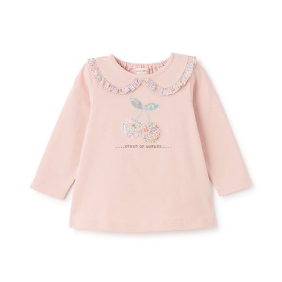 センス オブ ワンダー sense of wonder リバティチェリー長袖Tシャツ （ピンク）
