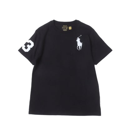 【大人もOK!!】 (Kid's キッズ) RALPH LAUREN Tシャツ （ブラック）