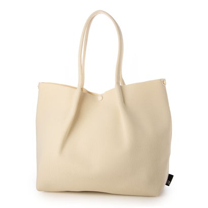 ルートート ROOTOTE トートバッグ MEDIUM きれいめ 無地 ヨコ型 ニット 丸洗い可能 LT.ミディアム.ルフル-B 1075 レディース （アイボリー）