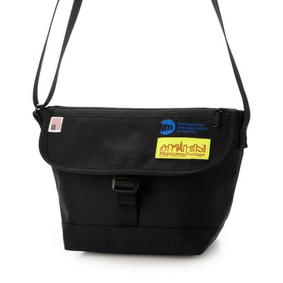マンハッタンポーテージ Manhattan Portage NYLON MESSENGER BAG FZP LVL MTA （Black）