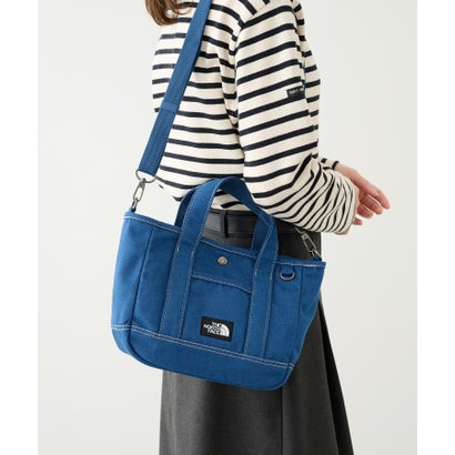 ザ・ノース・フェイス THE NORTH FACE ALL-DAY TOTE S_PLUS ミニトートバッグ 晩ご飯御徒面子 ショルダーバッグ 2Way （ダークインディゴブルー）