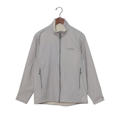 モンベル mont-bell モンベル クリマエア リバーシブル ジャケット Men's 男性用 （ライトグレー）