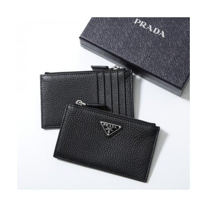 プラダ PRADA PRADA カードケース 2MC086 2E54 レザー コインケース (F0002/NERO/ブラック)|LOCOMALL(ロコンド公式ストア)