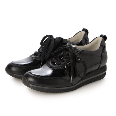 ヨーロッパコンフォートシューズ EU Comfort Shoes Waldlaufer 軽さスニーカー （schwarz）
