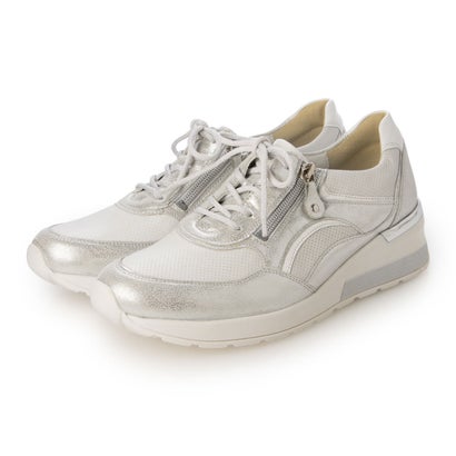 ヨーロッパコンフォートシューズ EU Comfort Shoes Waldlaufer ジップスニーカー （weiss）