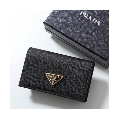 プラダ PRADA PRADA カードケース 1MC122 QHH トライアングルロゴ （F0002/NERO/ブラック）｜LOCOMALL（ロコンド公式ストア）