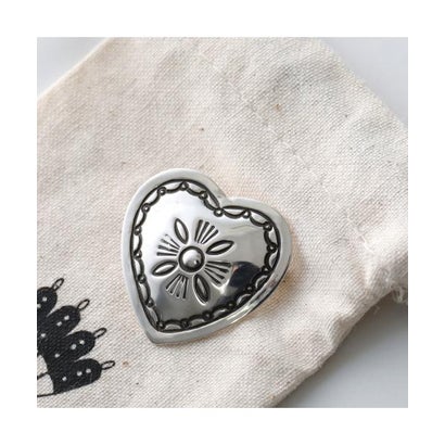 ハルポ HARPO HARPO ブローチ N1 BROOCH ハート インディアンジュエリー (シルバー)|LOCOMALL(ロコンド公式ストア)