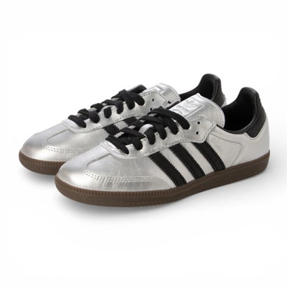アディダス オリジナルス adidas Originals SAMBA OG W サンバ シルバーメタリック JI4218 銀 スニーカー シューズ メンズ レディース （Silver(JI4218)）
