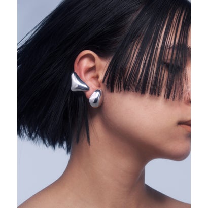 イリスフォーセブン IRIS47 petite calm earring BO52 （シルバー）