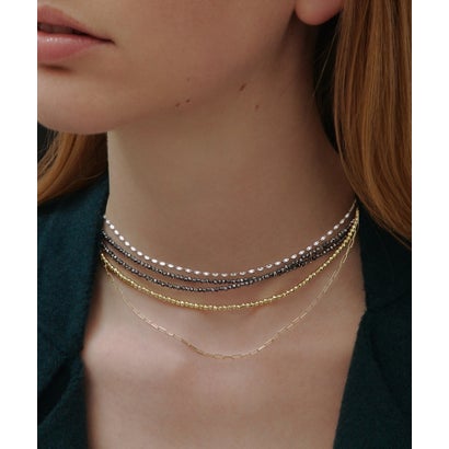 ルボンボン les bon bon victoria choker / white gold BOB270 (シルバー)|LOCOMALL(ロコンド公式ストア)