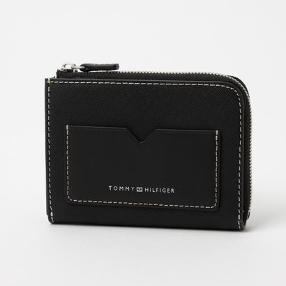 トミー ヒルフィガー TOMMY HILFIGER サフィアーノジップウォレット （黒いこと）